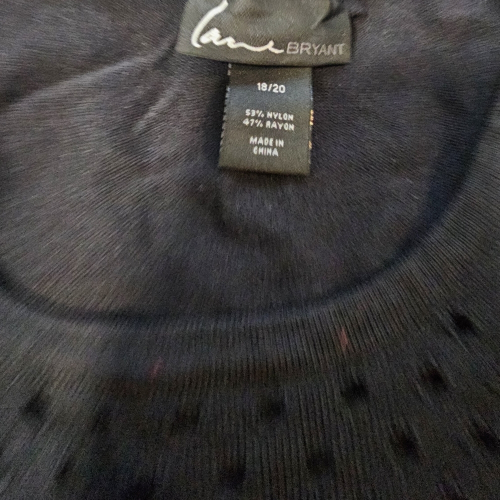 Lane Bryant Black Sweater Dress